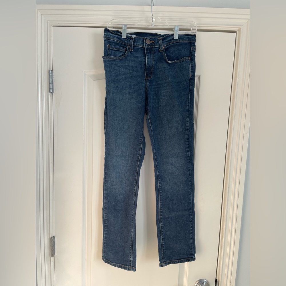 Men’s Sonoma  30x30 straight dark wash Blue Jeans Great Condition!